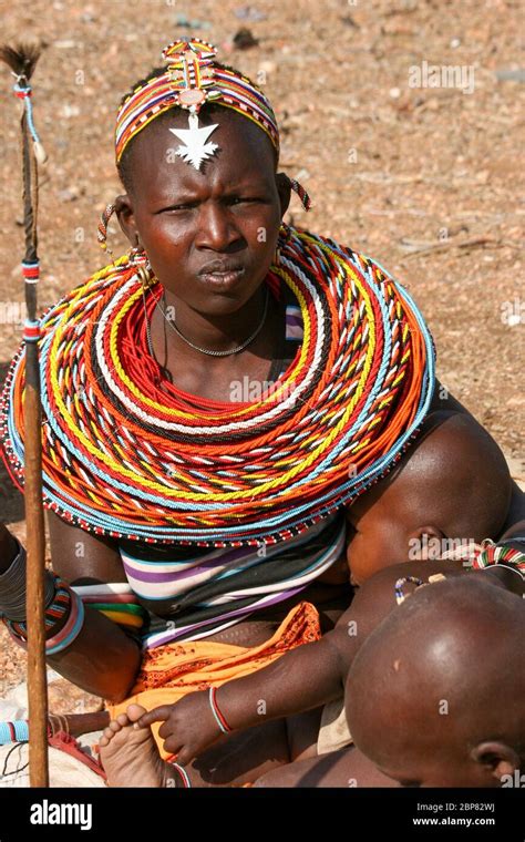 portrait of a samburu maasai woman samburu maasai an ethnic group of