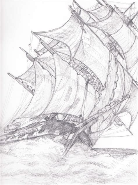 viking ship drawing  getdrawings