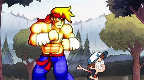 request rumble mcskirmish from gravity falls cartoon mod for ryu streetfightermods