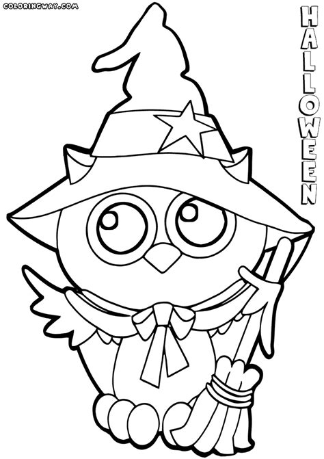 cute halloween coloring pages coloring pages    print