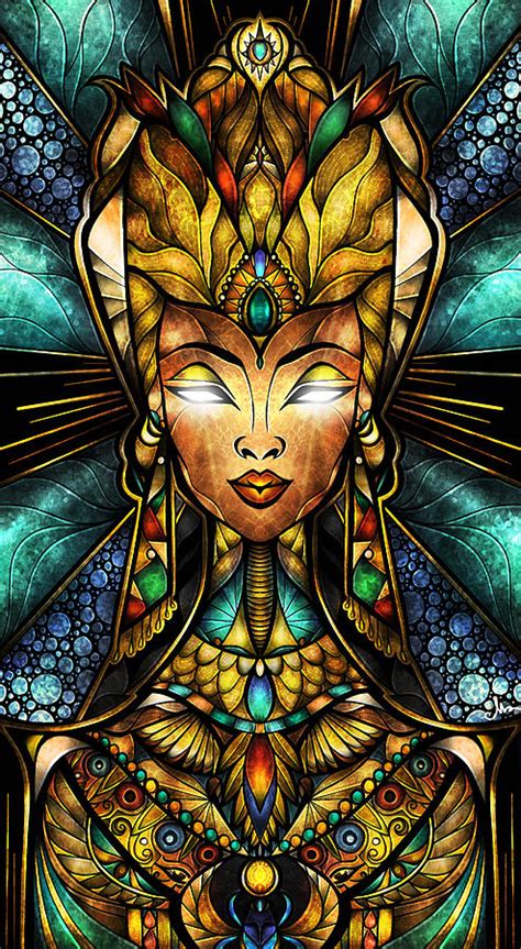 Nefertiti Digital Art By Mandie Manzano