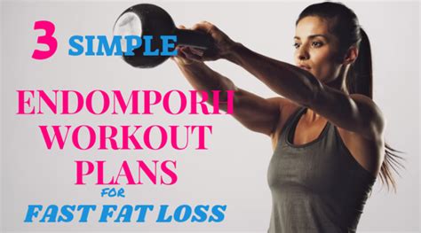 3 Simple Female Endomorph Workout Plans For Fat Loss Libifit