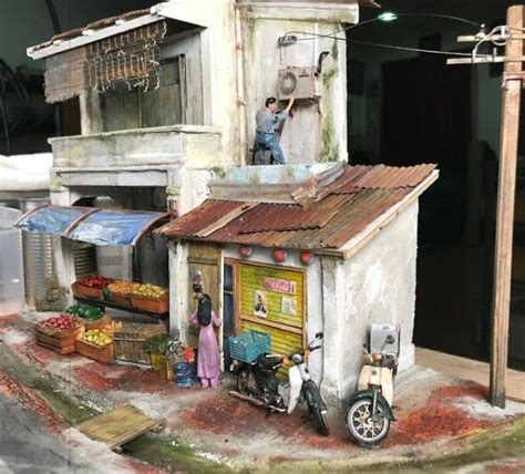 artist recreates peoples childhood memories  realistic dioramas