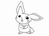 Pichu Coloring Pages Pikachu Asking Something Getcolorings sketch template