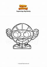 Colorear Superzings Dunky sketch template