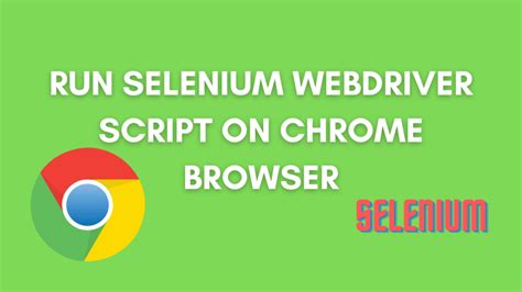 selenium webdriver tutorial launch chrome browser  webdriver abode qa