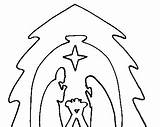 Scroll Saw Patterns Christmas Print Nativity Pattern Holiday Beginner Puzzle Projects Sawshub Wood Template Woodworking Set Outlines Choose Board sketch template