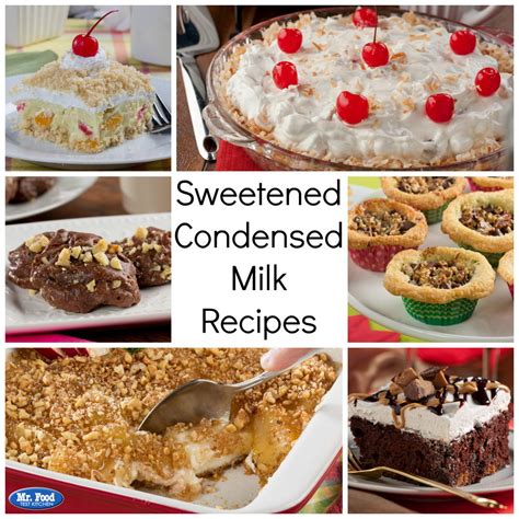 sweetened condensed milk recipes  recipes  condensed milk