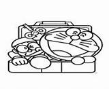 Doraemon Coloring Pages Locker Comes Nobita sketch template