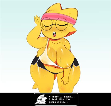 Rule 34 1girls Alphys Anthro Anthro Focus Anthro Only