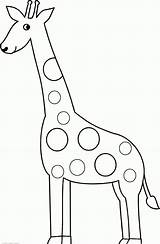 Coloring Pages Giraffe Animal Template Tall Preschool Printable Spots Letter Animals Kids Color Giraffes Toddlers Clipart Without Zoo Worksheets Print sketch template