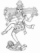Drawing Nataraja Shiva Coloring Sri Ramakrishna Chennai Getdrawings sketch template