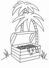 Island Coloring Pages Tropical Print Getcolorings Printable Color sketch template