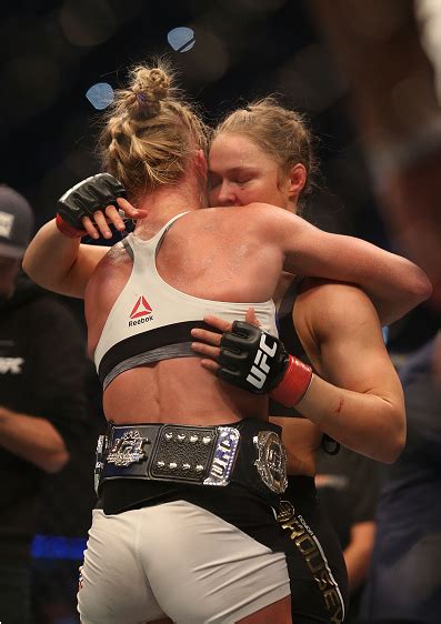 Holly Holm And Ronda Rousey Female Mma Fighters Ufc