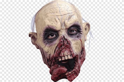 máscara de halloween traje ghoul zombie máscara criança