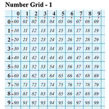 number grid teacher