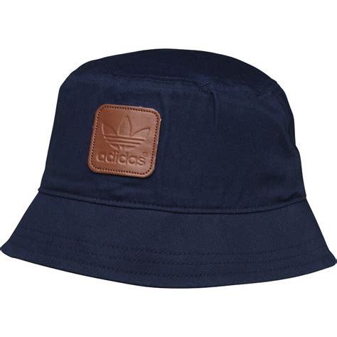 buy adidas originals mens trefoil bucket hat collegiate navy