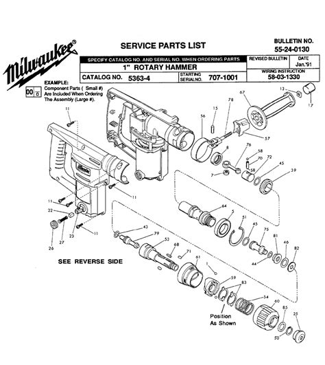 milwaukee    parts list milwaukee    repair parts oem parts