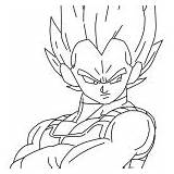 Vegeta Coloring Pages Lineart Saiyan Super Brusselthesaiyan Related Posts sketch template
