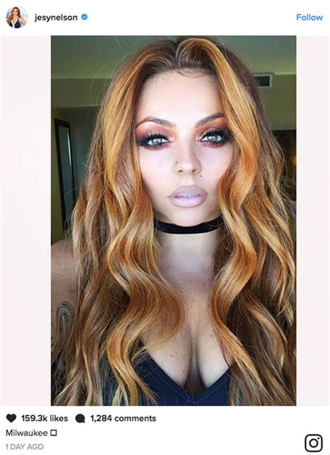 Little Mix S Jesy Nelson Flaunts Major Cleavage As She