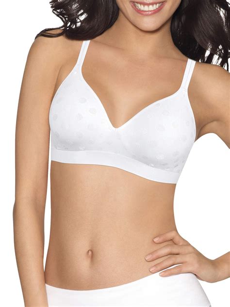 Hanes Perfect Coverage Wireless Seamless Convertible T Shirt Bra With
