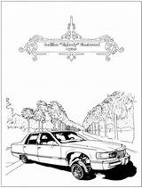Coloring Impala Lowrider Pages Template sketch template