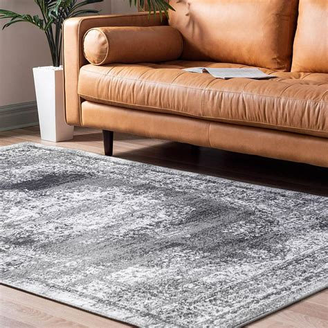 rugscom lucerne collection area rug aei    gray  pile rug perfect  living rooms
