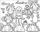 Audra Paperthinpersonas Coloring Paperdolls sketch template