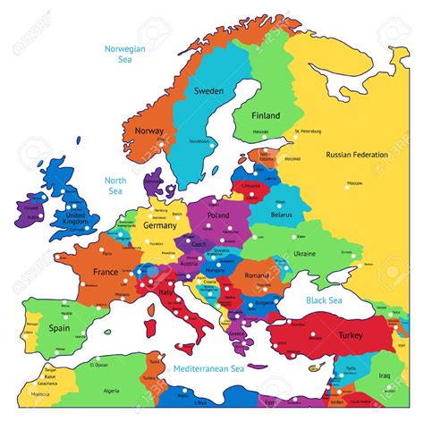 heloohaloo  inspirerend kaart van europa met landen images   finder