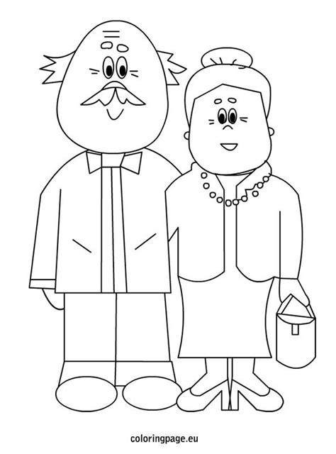 grandparents coloring page coloring pages coloring books