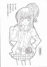 Amu Hinamori Chara Shugo Coloring Anime Zerochan Manga Pages Bảng Chọn Paradise Girl sketch template