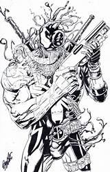 Venom Venompool Symbiote Carnage Symbiotes Deadpool Img00 sketch template