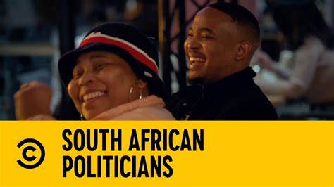 south african politicians comedy central live at the savanna bar