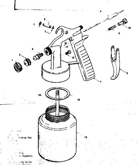 craftsman sears spray gun parts model  sears partsdirect