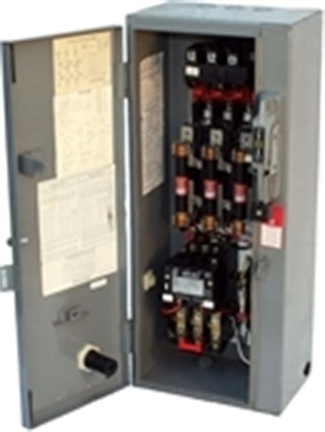 combination motor starters  reconditioned