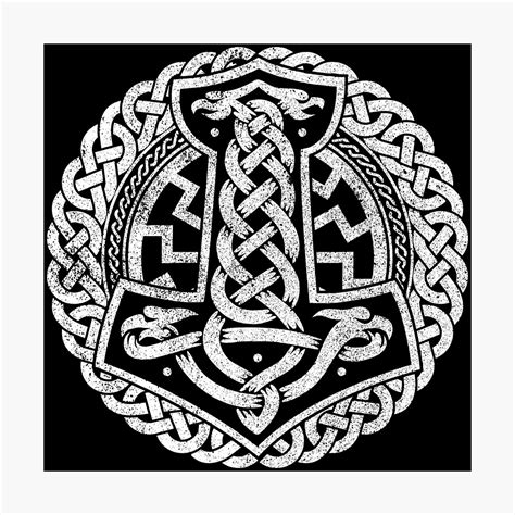 hammer  thor medieval viking symbol royalty  svg cliparts