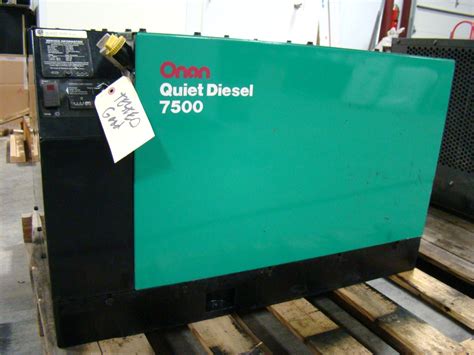 generators onan generators     quiet diesel  sale visone rv onan