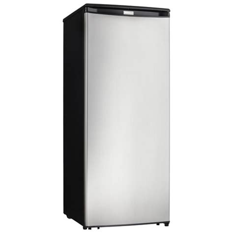 danby 8 5 cu ft upright freezer dufm085a4bsldd stainless steel