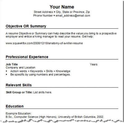 sample resume format philippines