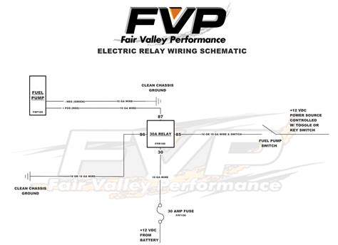 electric relay wiring schematic fair valley performance
