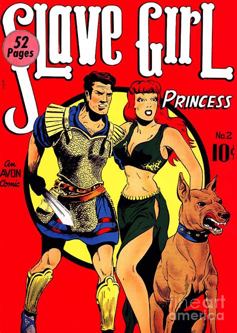 classic comic book cover slave girl princess 1110 photograph by