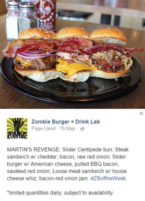wow     ic eat  zombie burger drinklab