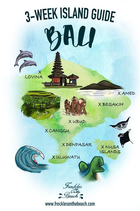 bali route guide  week bali itinerary  travel map bali travel photography bali travel