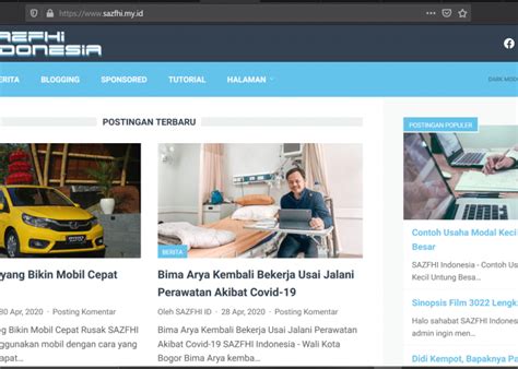 Sazfhi Indonesia Informasi Berita Terupdate Indonesia Website