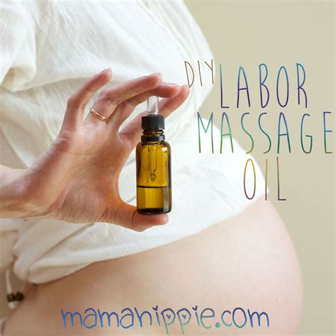 labor massage oil using essential oils mama hippie