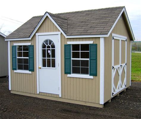 Amish Classic Cottage Shed Panelized Kit Building A Shed Wood Shed