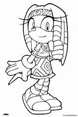 Hedgehog Tails Tikal Tegninger Minion Til Fastseoguru sketch template