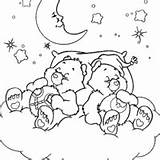 Dormindo Ursinhos Carinhosos Colorir Ursinho sketch template