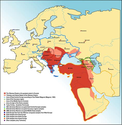 Frontiers Revealing The Genetic Impact Of The Ottoman Occupation On