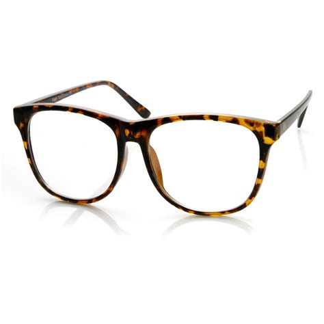 Retro Large Round Wayfarer Indie Hipster Fashion Glasses 8790 Indie